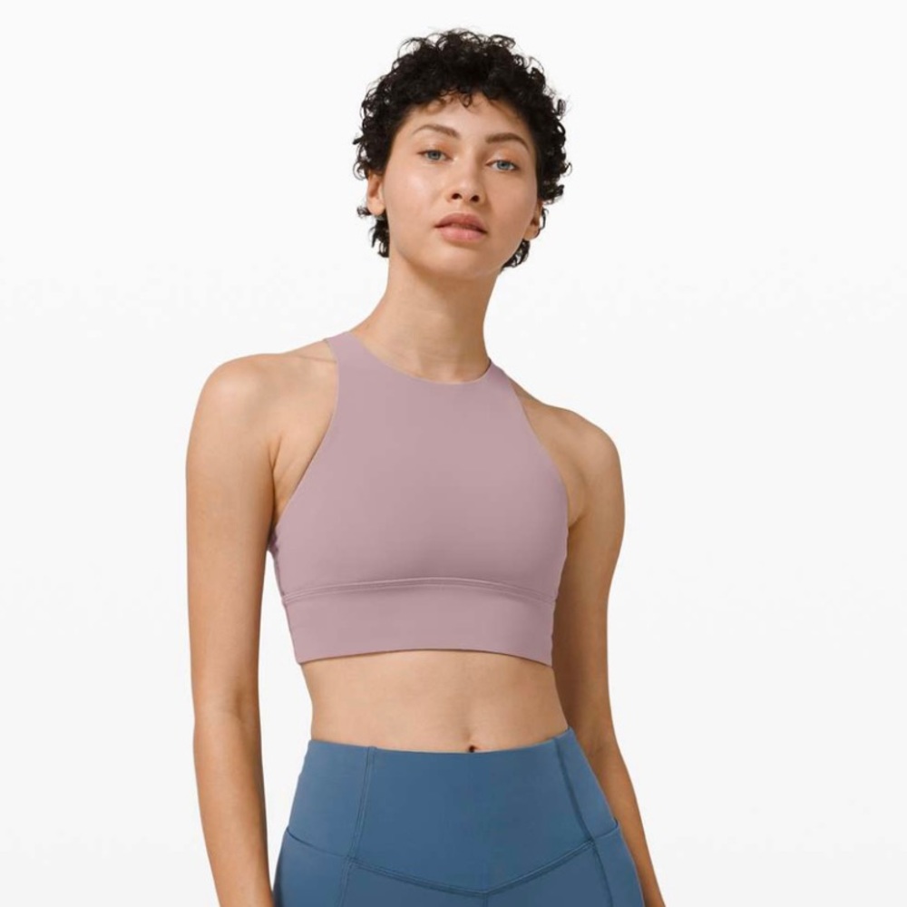 Lululemon Energy Bra High Neck Long Line Size 4